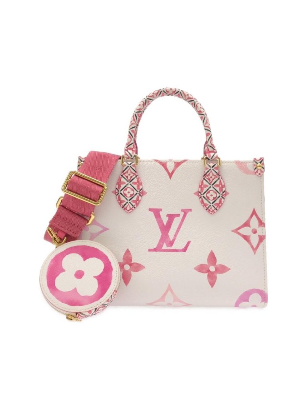 Louis Vuitton Monogram Flower Tiles Handbag